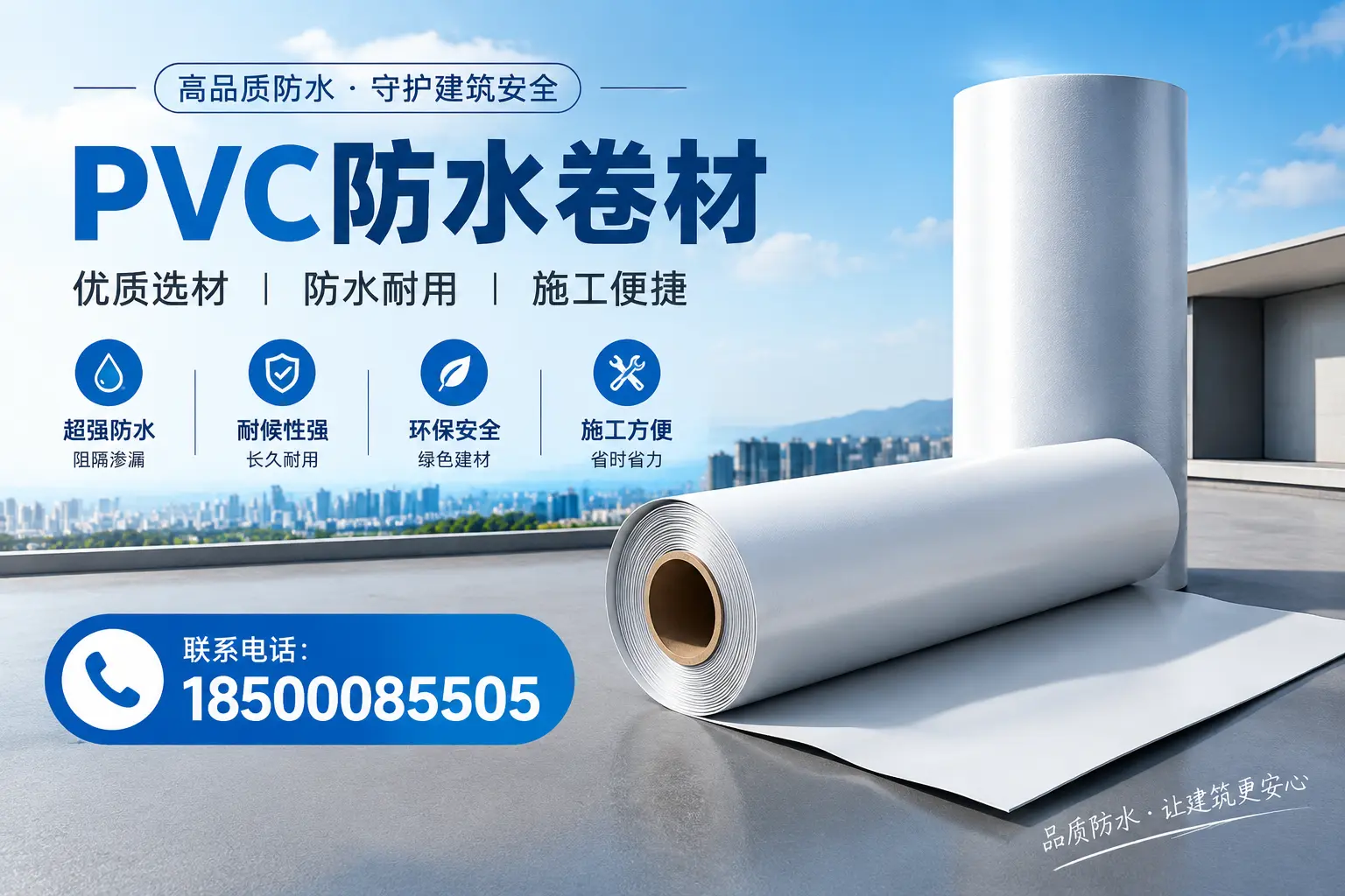 如何评估PVC防水卷材的性价比?自贡消费者必读